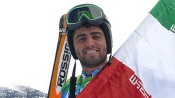 L’iranien “Hossein Savehshmashki”, représentant du ski alpin aux Jeux olympiques d'hiver 2022