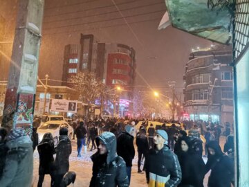 Première chutes de neige de l’année dans l’ouest de l’Iran