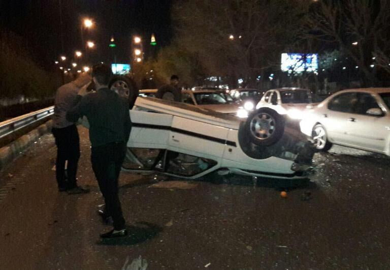 تصادف رانندگی در هشترود یک کشته و هشت مجروح بر جا گذاشت