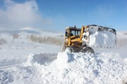 ارتفاع برف در سه شهر کردستان به بیش از نیم متر رسید
