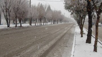 بارش برف در شهرستان گیلانغرب و بخش گواور