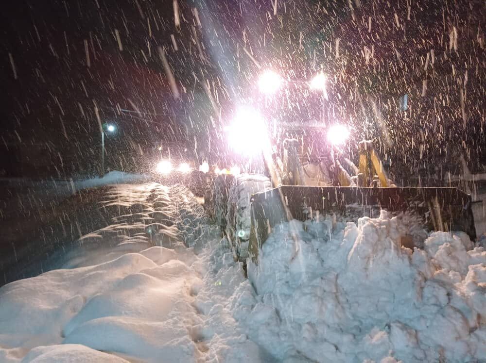 بارش برف سنگین در مناطق ییلاقی گیلان بارش برف سنگین در مناطق ییلاقی گیلان