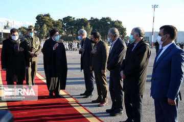 President Raisi departs for Russia