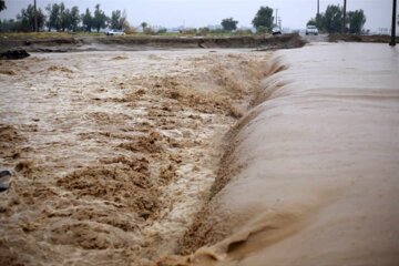 سیل در جنوب استان کرمان