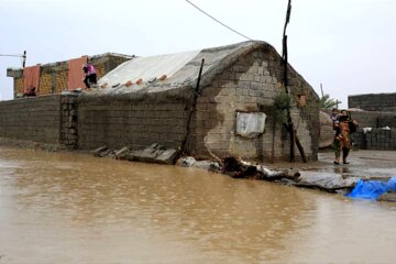 سیل در جنوب استان کرمان