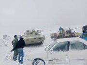 کولاک برف در استان همدان مغلوب تدابیر استاندار 