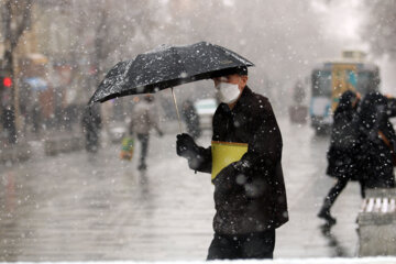 بارش برف و باران استان همدان را فرا می‌گیرد