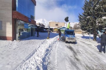 برف روبی معابر شهری اشنویه