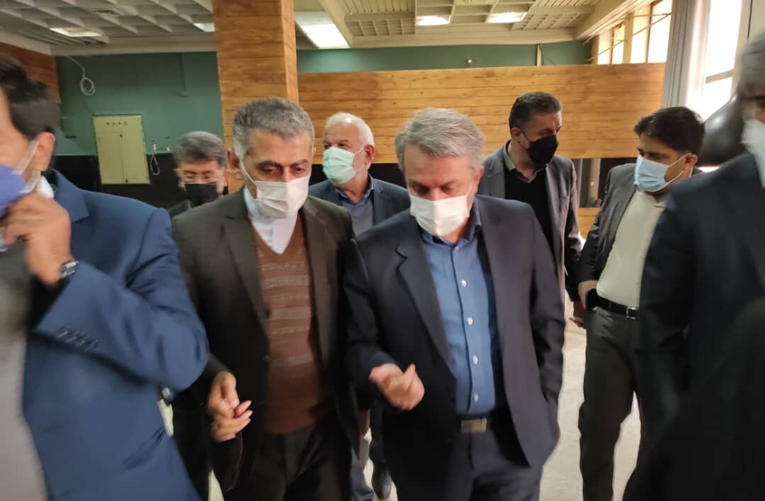 وزیر صنعت، معدن و تجارت از کارخانه فولاد شادگان بازدید کرد