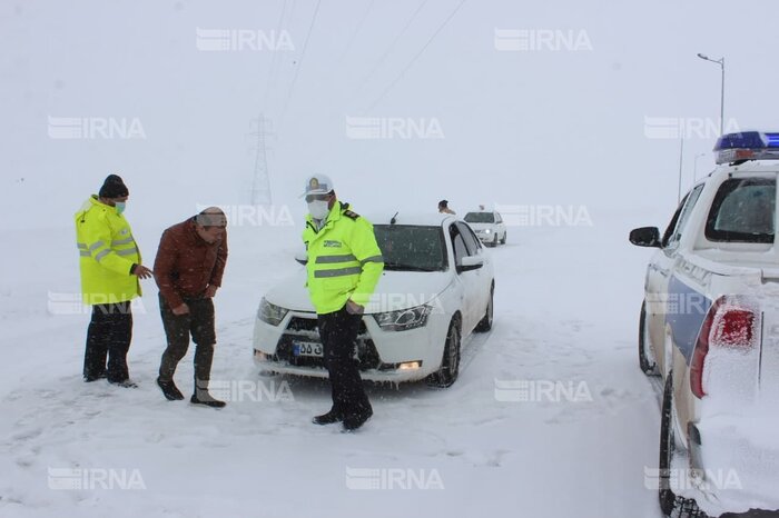 کولاک برف در استان همدان مغلوب تدابیر استاندار