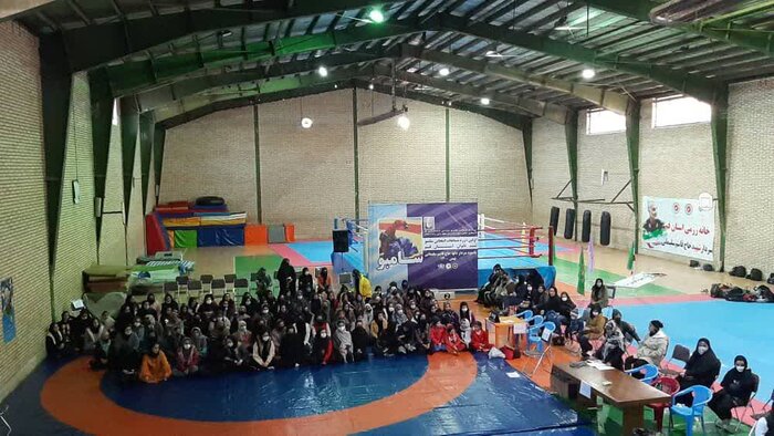 مسابقات سامبو بانوان قم نفرات برتر خود را شناخت