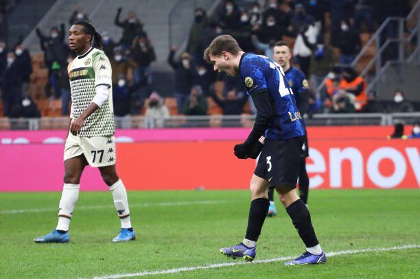 سری آ ایتالیا؛ پیروزی سخت اینتر برابر تیم رده هفدهمی  