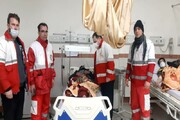 امدادگران هلال احمر بیجار جان سه نفر را نجات دادند