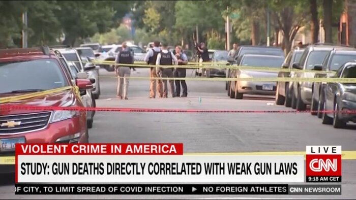 سی ان ان: خشونت مسلحانه در آمریکا از کنترل خارج شده است