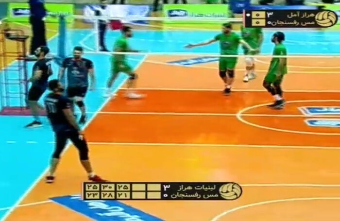 برد لبنیات هراز آمل و شکست هورسان رامسر