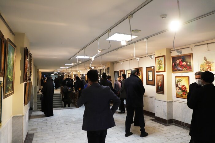 نمایشگاه آثار خوشنویسی و هنرهای تجسمی در مراغه برپا شد