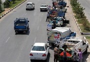 خودروهای سیار عرضه میوه در شهر خرم آباد ساماندهی شدند