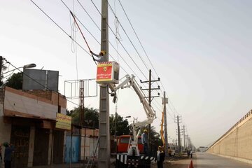 طرح توسعه و بهسازی شبکه برق ۴۵۰ روستای خوزستان دهه فجر آغاز می‌شود