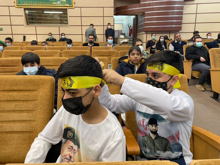 مراسم پایانی جشنواره سرود نیروی دریایی ارتش جمهوری اسلامی ایران در مشهد
