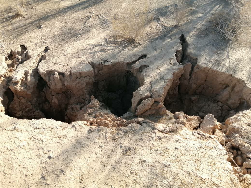 بحران فرونشست زمین کرمان در منهای خبر