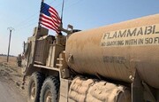 غارت نفت سوریه توسط اشغالگران آمریکایی با همدستی "قسد" 
