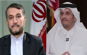 Iran-Qatar: Les ministres des AE discutent des moyens de renforcer les relations 