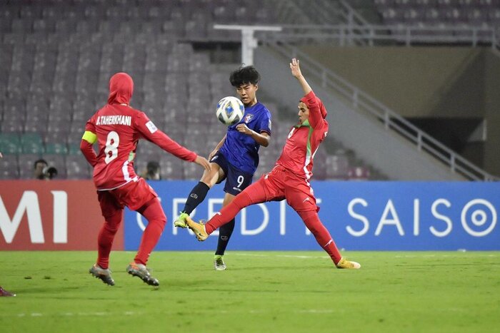 حذف ایران از جام ملت های فوتبال زنان با شکست سنگین برابر تایپه