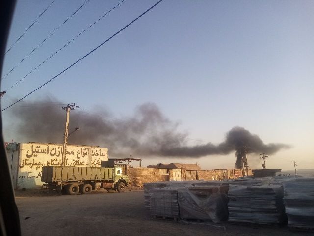 خیمه سنگین آلودگی هوا و کرونا در اردکان