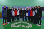 پایان اردوی تیم ملی بدمینتون دختران نوجوان و جوان در شاهرود