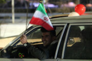 هواداران تیم ملی در شهرستانهای استان تهران جشن گرفتند/ شکست آمریکا دور از دسترس نیست+ فیلم