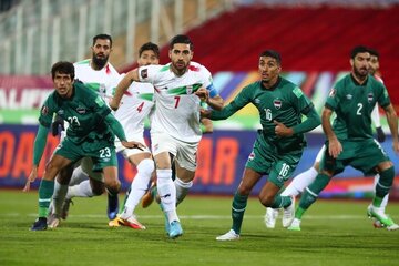 İran-Irak Milli Futbol Takımları karşılaşması