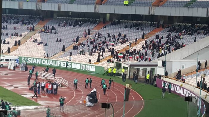 میزبانی تیم ملی در حضور تماشاگران پس از ۸۴۱ روز