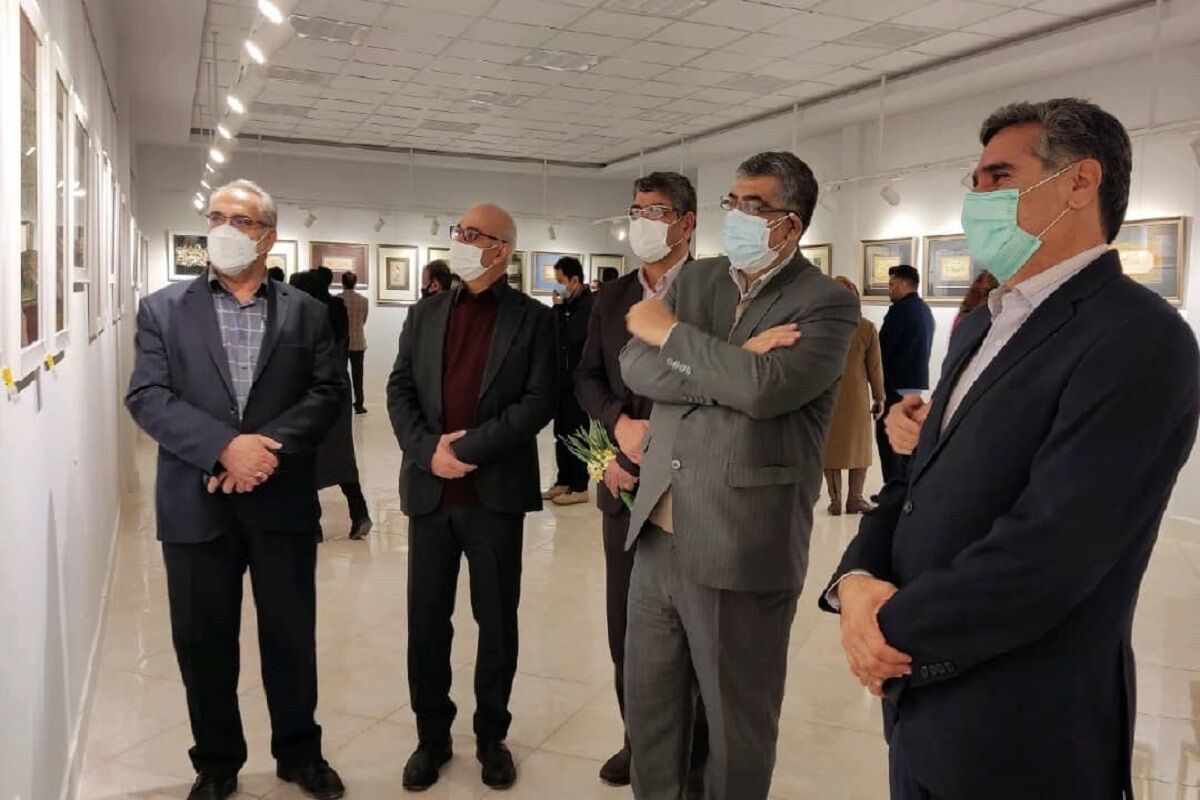 نمایشگاه خوشنویسی اساتید کشوری در بیرجند گشایش یافت نمایشگاه خوشنویسی اساتید کشوری در بیرجند گشایش یافت