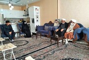 رییس سازمان قضایی نیروهای مسلح با خانواده یکی از شهدا در مشهد دیدار کرد