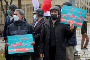 راهپیمایی نمازگزاران بجنوردی در حمایت از مردم یمن