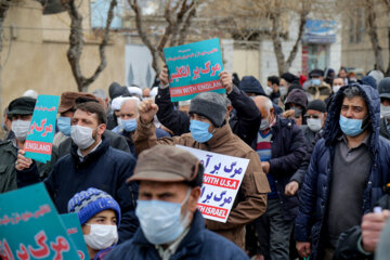 راهپیمایی نمازگزاران بجنوردی در حمایت از مردم یمن