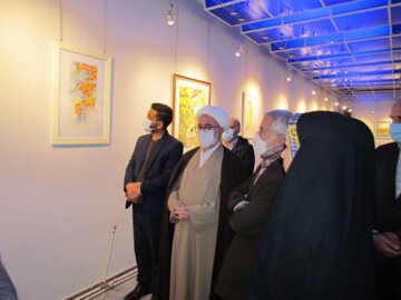 افتتاح نمایشگاه نقاشی رنگاب در شاهرود