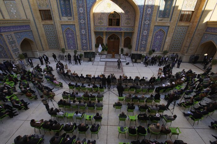 کتابخانه بزرگ صحن حضرت زهرا(س) در حرم امیرالمومنین (ع) گشایش یافت