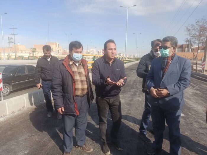 معاون شهردار: پیشرفت طرح تقاطع غیر همسطح مقاومت اراک ۹۸ و نیم درصد است