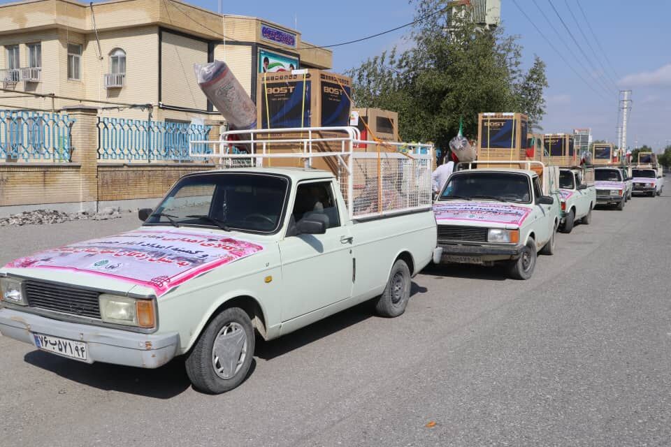 نخستین مرحله لوازم ضروری خانگی بین سیل زدگان شرق هرمزگان توزیع شد نخستین مرحله لوازم ضروری خانگی بین سیل زدگان شرق هرمزگان توزیع شد