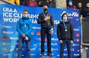 Iran gains second UIAA ice climbing gold