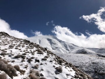 صعود کوهنوردان زنجان و خوزستانی به تفتان