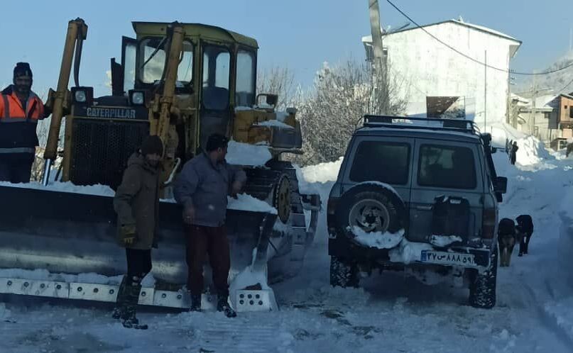 راه دسترسی همه روستاهای گرفتار در برف گلستان باز شد راه دسترسی همه روستاهای گرفتار در برف گلستان باز شد