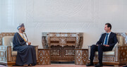وزیر خارجه عمان با رئیس جمهوری سوریه دیدار کرد