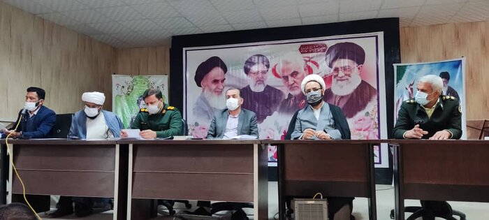 فرماندار: برنامه‌های دهه فجر باشت با رعایت پروتکل های بهداشتی باشکوه برگزار شود