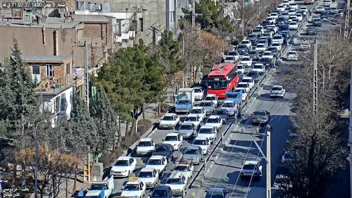 هوای آلوده در ریههای صبح نیشابور