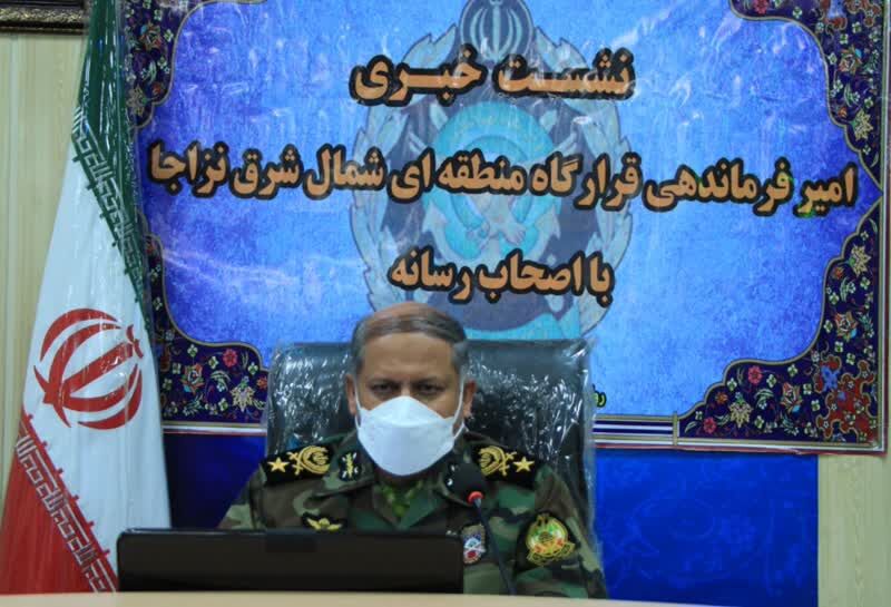 ارتش در شمالشرق کشور، از بازداشت ۱۱۶ هزار متجاوز مرزی تا خودکفایی و کرونا ارتش در شمالشرق کشور، از بازداشت ۱۱۶ هزار متجاوز مرزی تا خودکفایی و کرونا