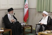 Supreme Leader condoles demise of Grand Ayatollah Saafi Golpaygani