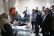 استاندار از بیمارستان ۲۲ بهمن نیشابور دیدن کرد