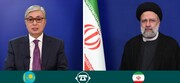 Раиси провел телефонный разговор с президентом Казахстана